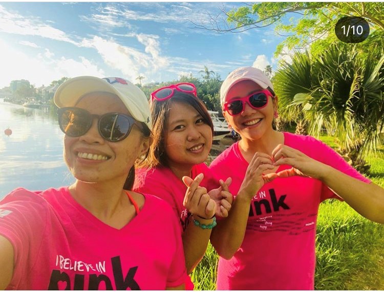 ibelieveinPINK2020 walkers