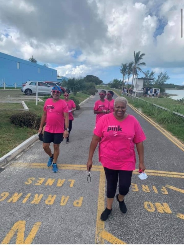 ibelieveinPINK2020 walkers