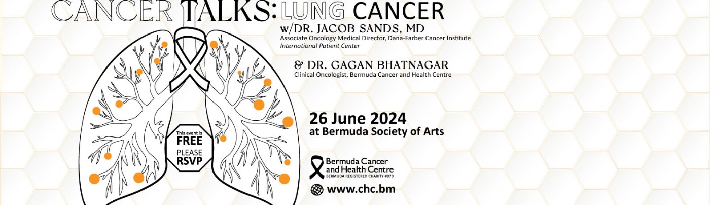 2024 Caner Talks: Lung Cancer Web Banner